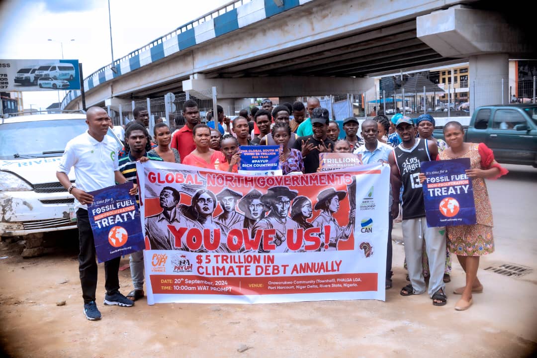Global Day of Action campaign participants