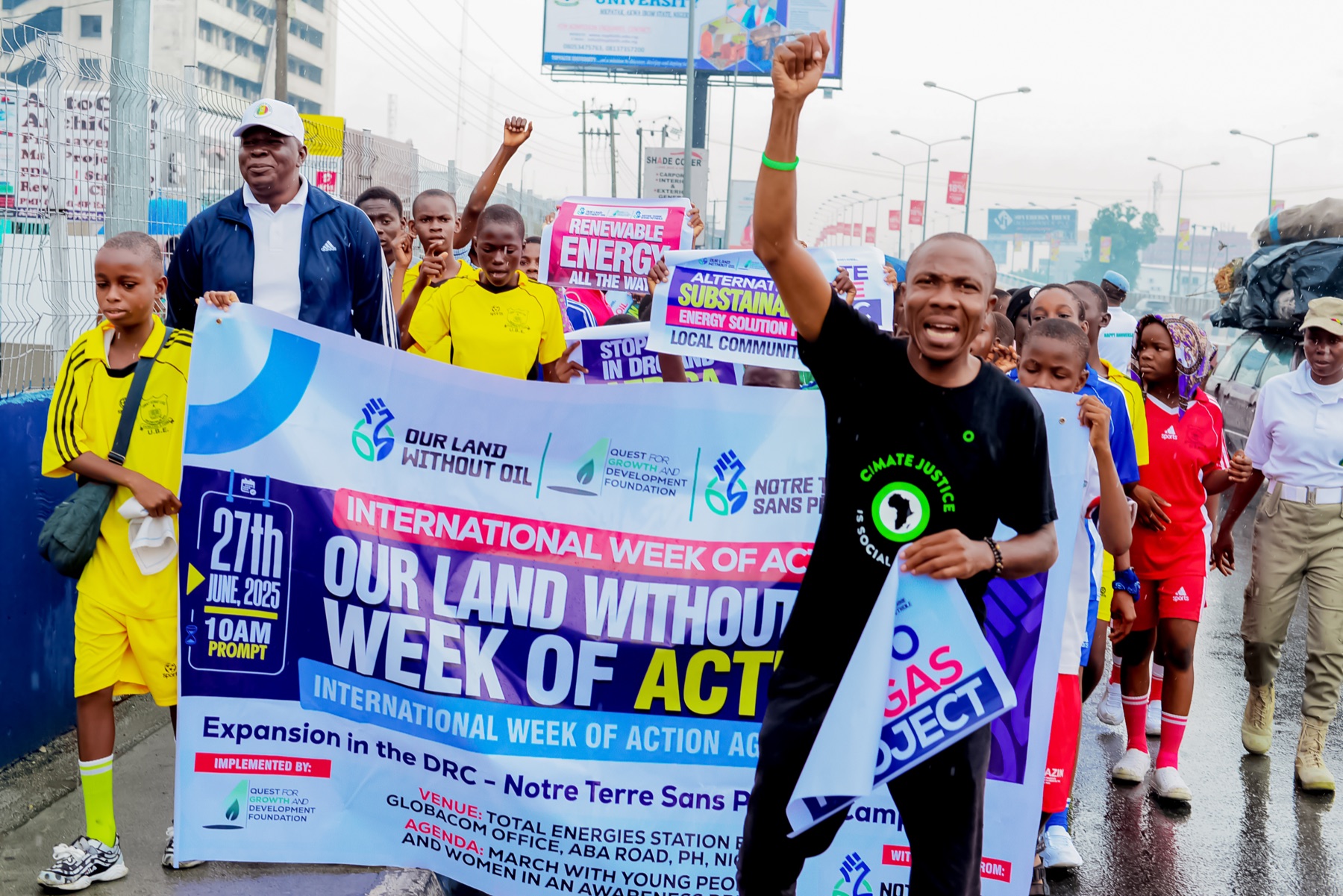 QGDF climate campaign gathering